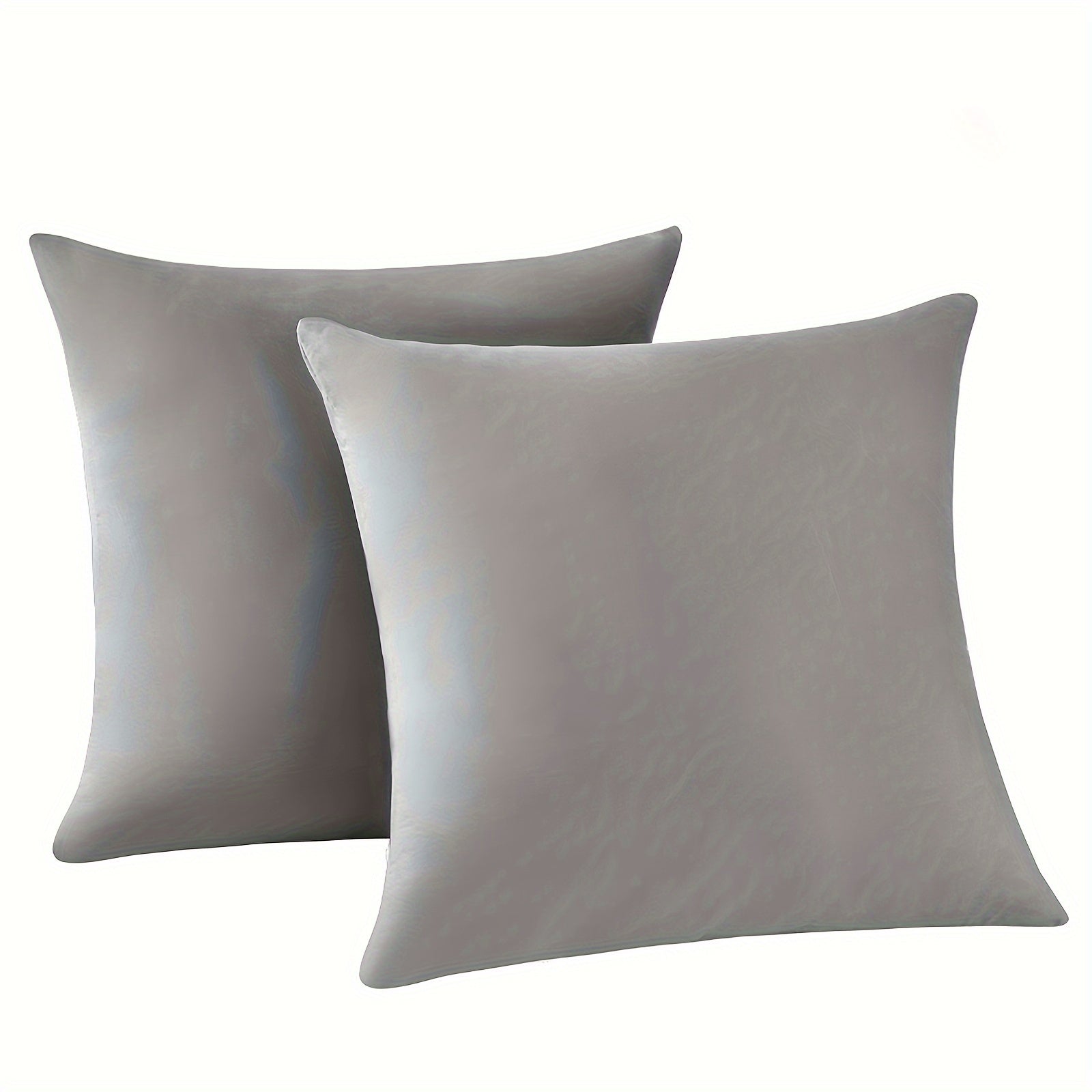 Two Pack Brushed Cloth Pillowcases 90gsm Soft Durable Bedding Set