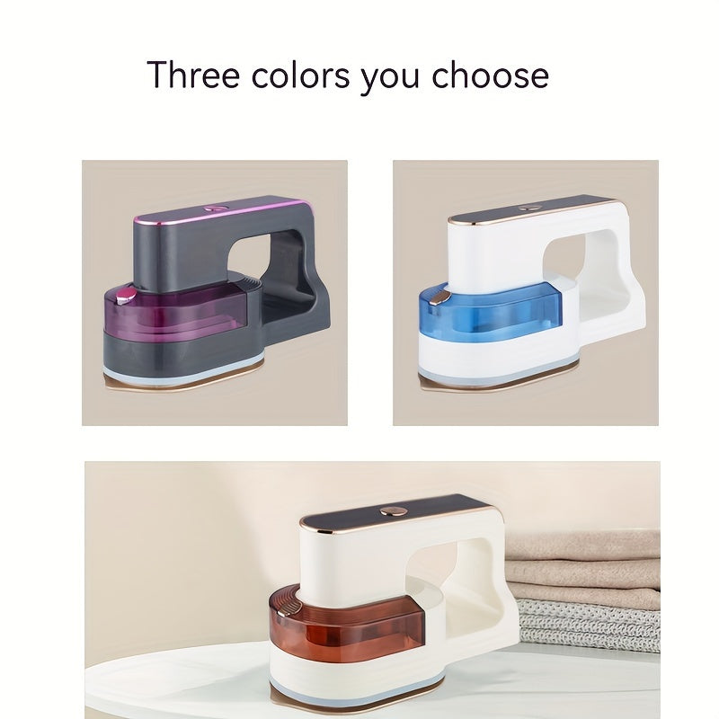 Portable Handheld Steam Iron for Travel and Fabrics, Compact and Easy to Use