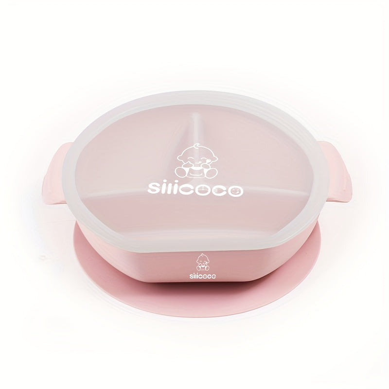 Ushbu ovqat idishi oziq-ovqat darajasidagi silikondan tayyorlangan bo'lib, o'rgatish va stol anjomlari uchun ideal hisoblanadi. U BPA dan xoli va mikroto'lqinli pechda, idish-tovoq yuvish mashinasida va pechda xavfsiz ishlatilishi mumkin.