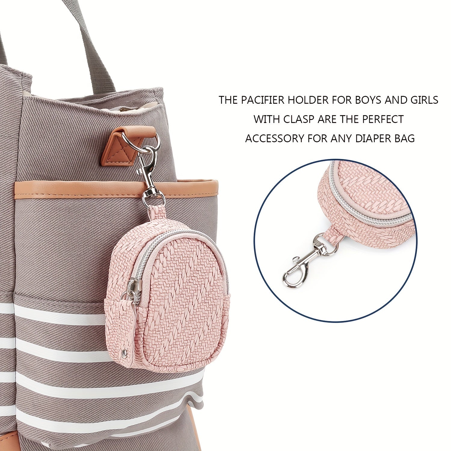 PEVA ichki sumkali faux teri bolalar tishlagichni tashkil etuvchi asosiy buyumlarni saqlash uchun