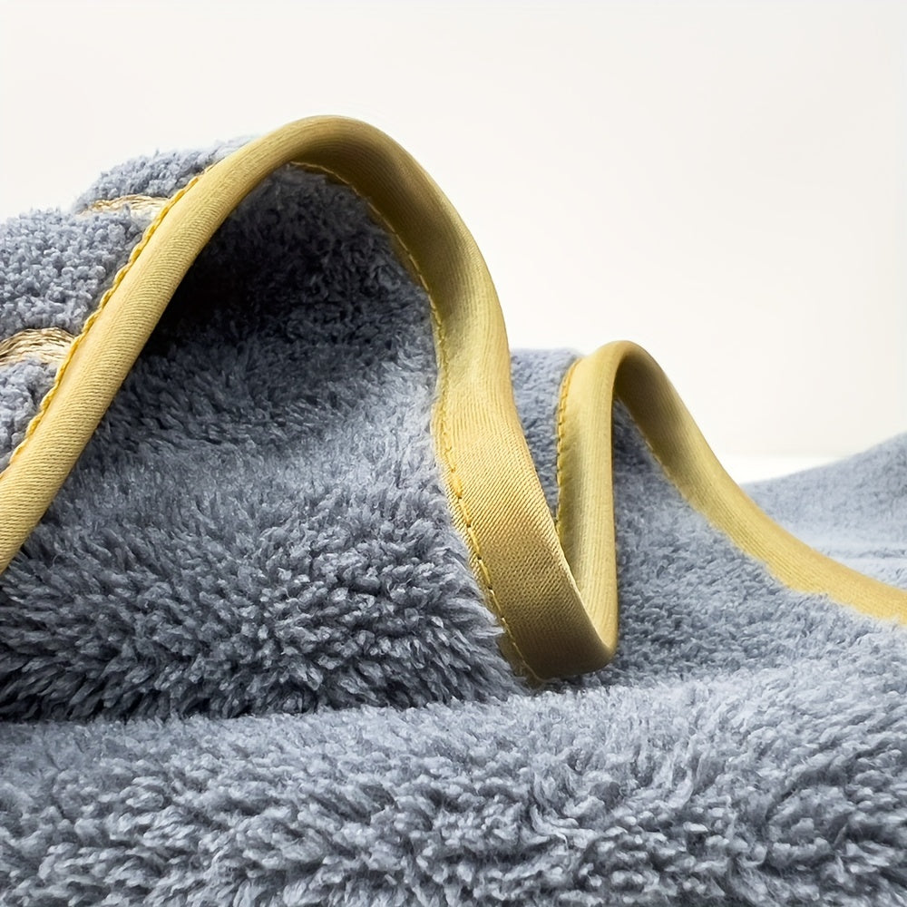 Microfiber Bath Towels 70x140cm Quick-Dry Super Absorbent Striped for Spa Yoga Fitness