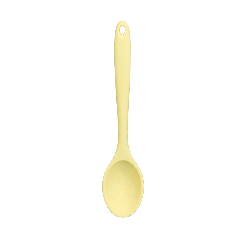 Silicone Soup Spoon Kitchen Utensil Non-Stick Heat-Resistant Cooking Tool