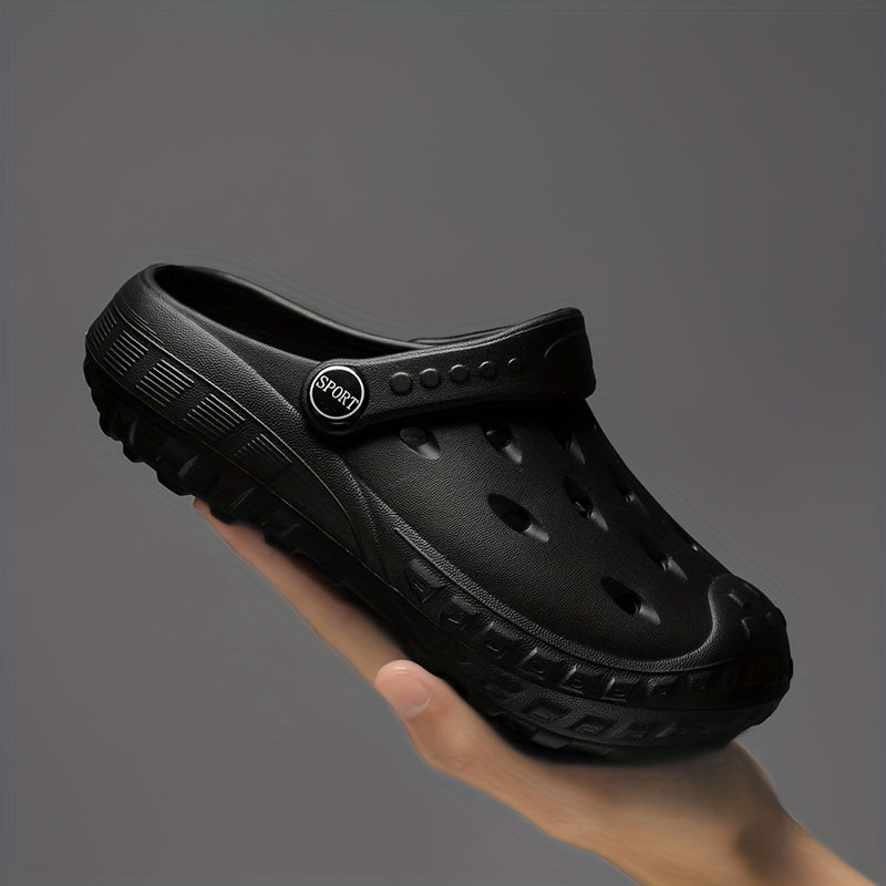 Boys' Gray EVA Clogs Casual Non-Slip Breathable Outdoor Indoor Kids' Shoes