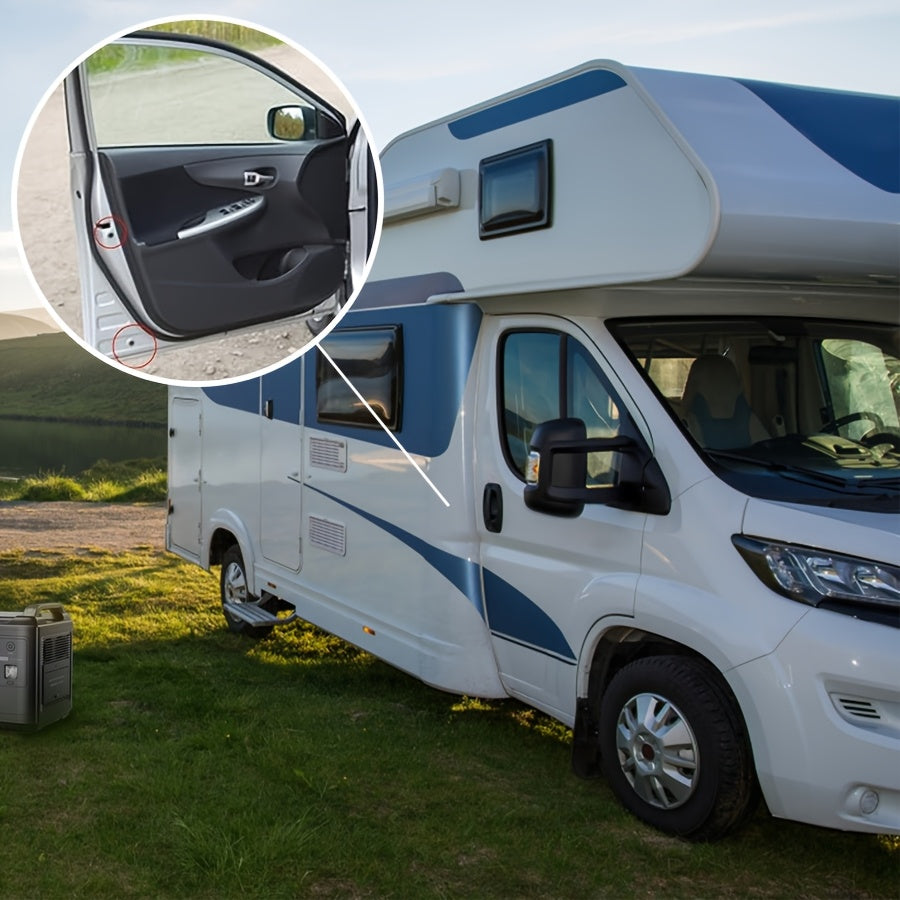 12pcs Protectores de puertas de coche almohadillas de absorción de impactos anti-colisión protector de puerta