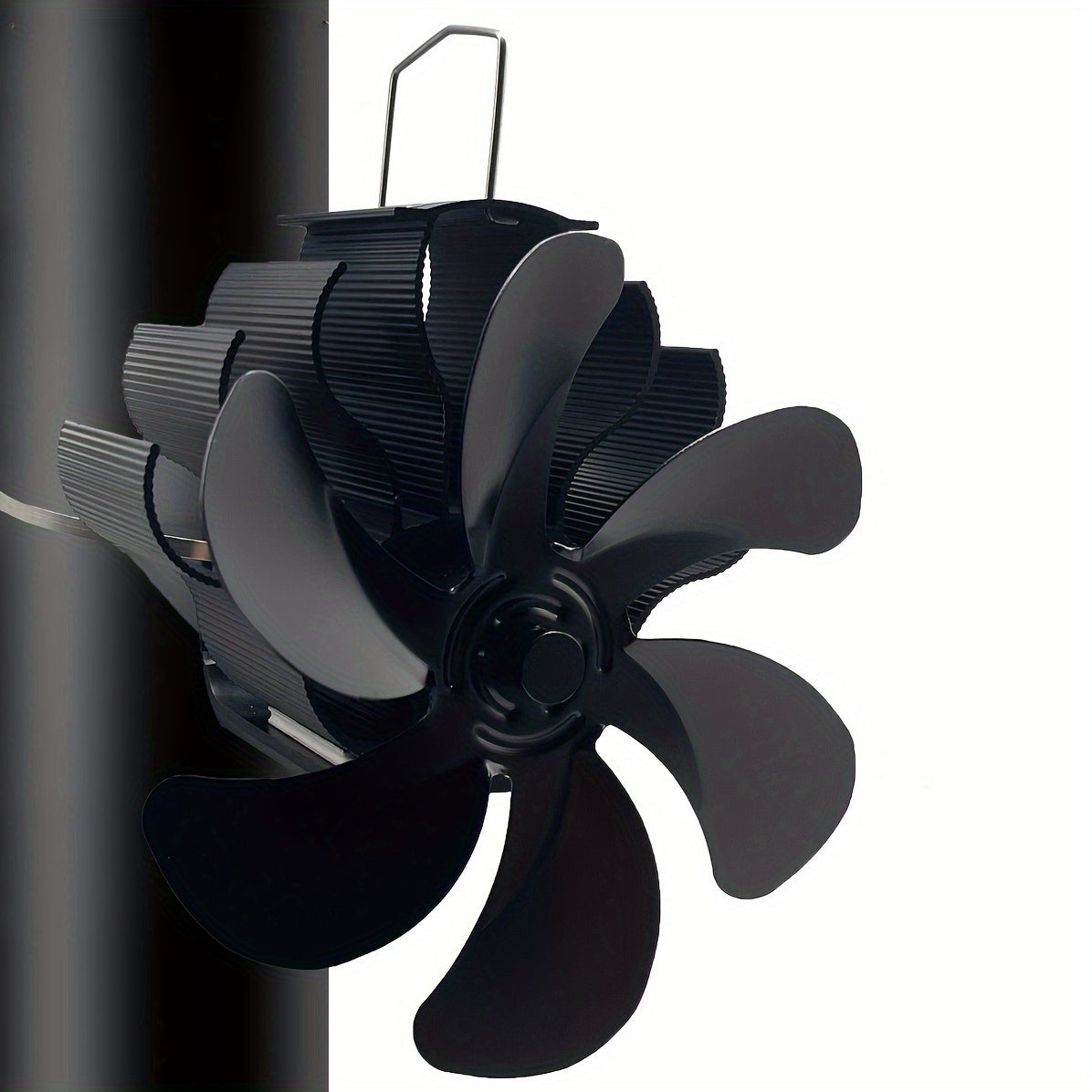 Wood Stove Fan Heat-Powered Fireplace Accessory for Fall and Winter