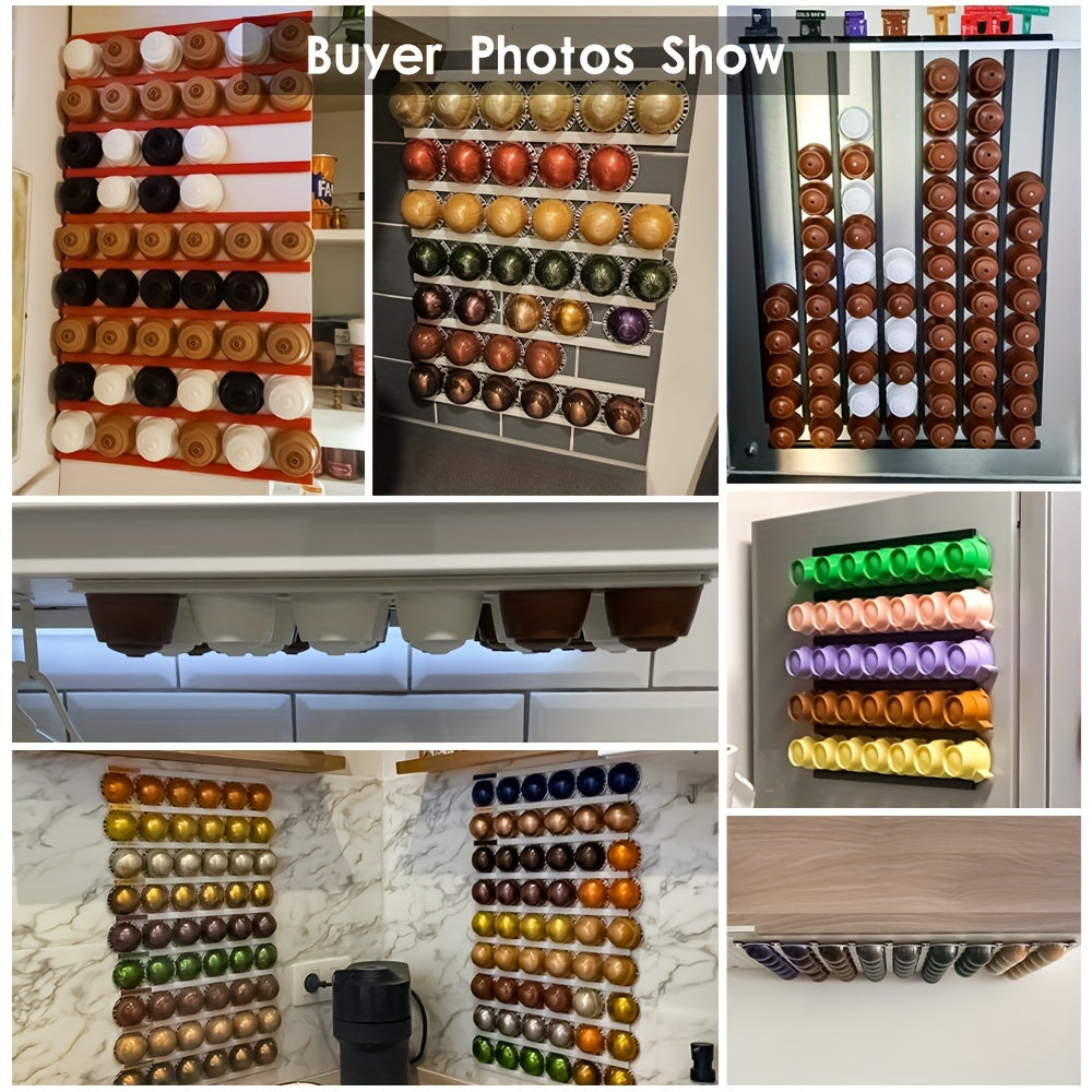 Kofe kapsula saqlash uchun qopqoq va saqlash racki K-Cup Nespresso Dolce Gusto Vertuoline Lavazza uchun