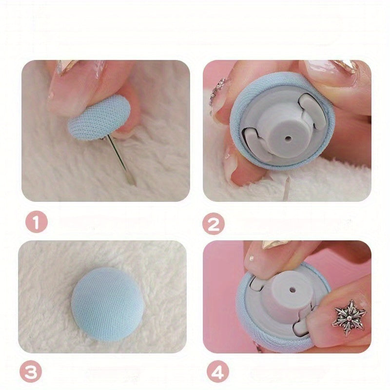 Set of 5 Blue Duvet Cover Clips Corner Buckles for Secure Bed Sheets Household Safety