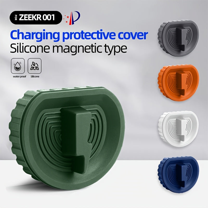 Electric Vehicle Charging Port Cover Protector Magnet Cover Accessories