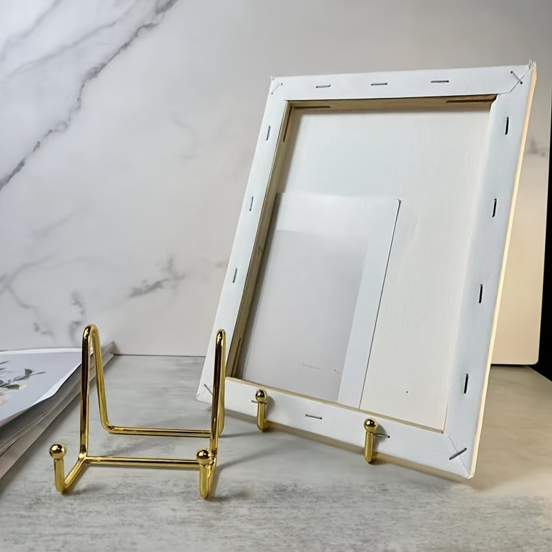 San'at asarlari, rasmlar va adabiyotlar uchun bardoshli temir tokchali vitrin - uy yoki ofis dekoratsiyasi uchun ko'p maqsadli organizator