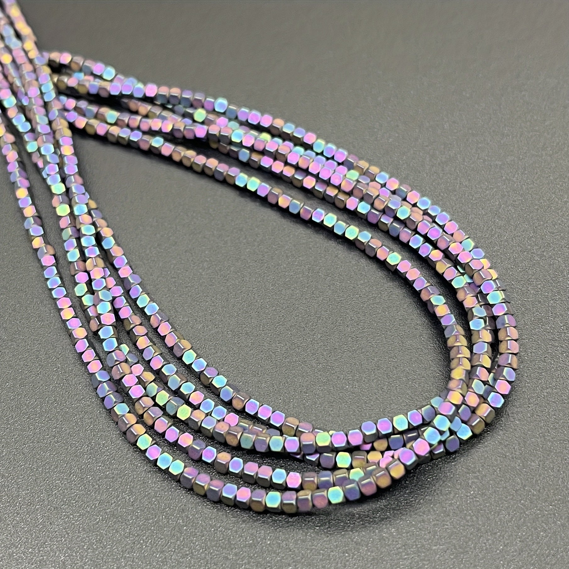 Hematite Small Square Beads 2/3mm Jewelry Making Supplies