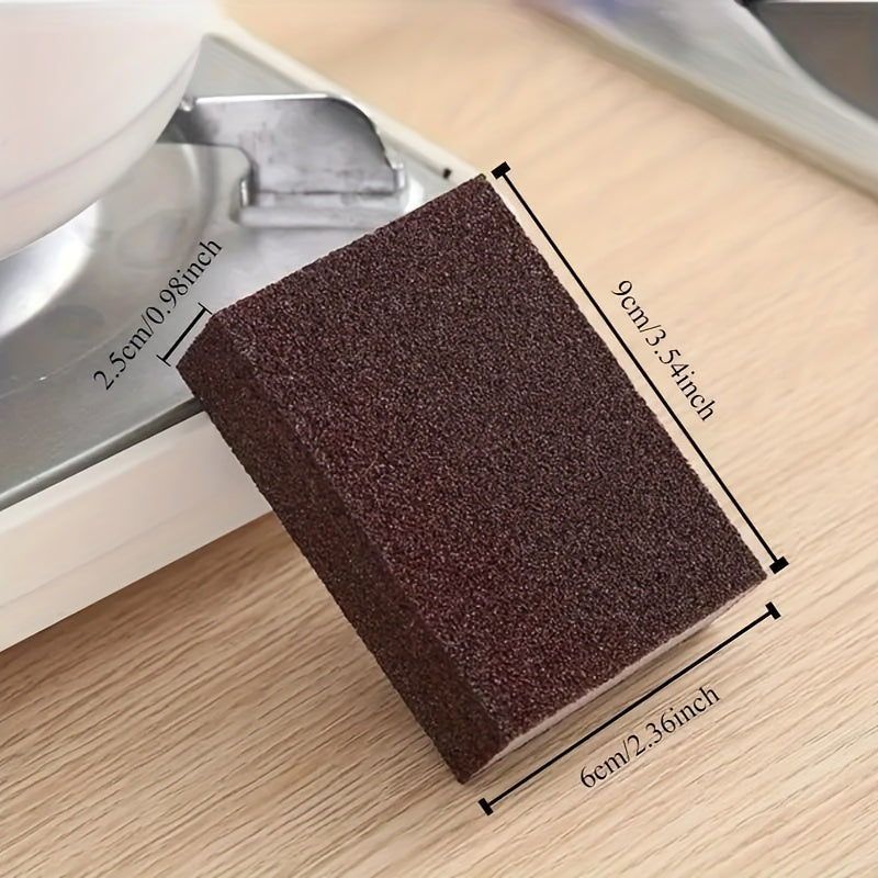 Carborundum Kitchen Cleaning Sponge Brush Commercial Restaurant Scrub Pad