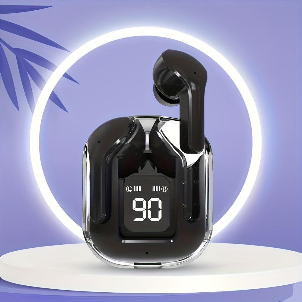 Wireless True Earbuds with Noise Cancellation Hi-Fi Stereo Sound for Sports and Mobile Phones