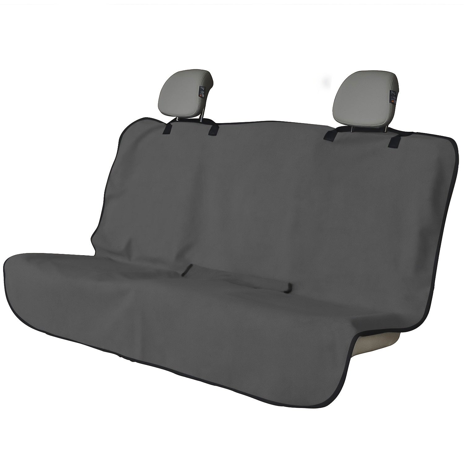 Universal Car Seat Cover Protector Towel Style Front Seat Grey for SUV Truck