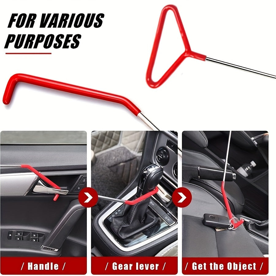 Universal avtomobil ta'mirlash asboblari to'plami, shishiriladigan havo yostiqchasi, eshik qulfi tutqichini ushlagich