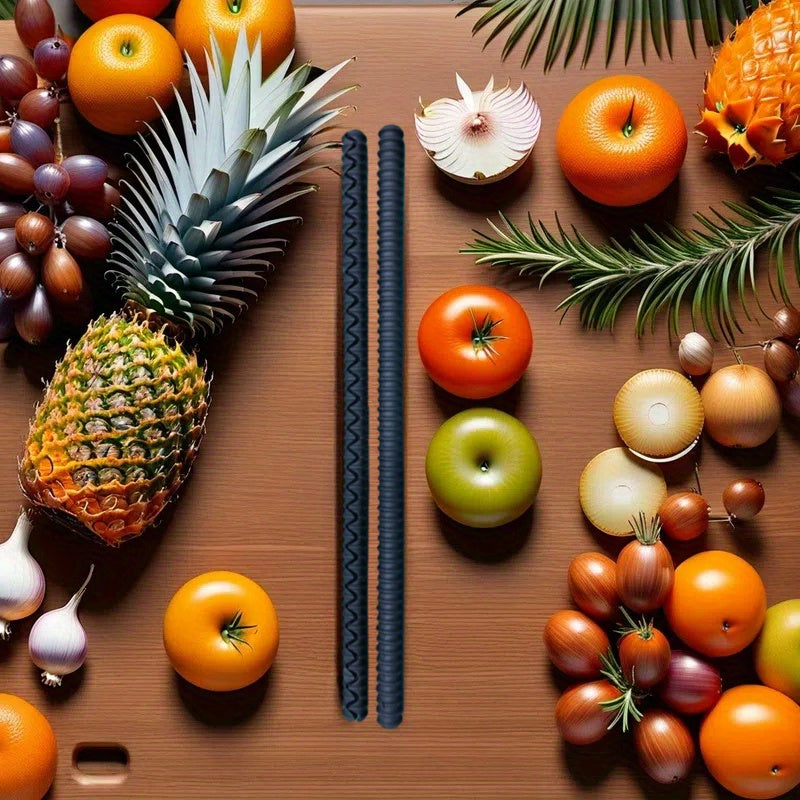 2 шт. силиконовых защитных накладок на край духовки, термостойкие, огнеупорные, безопасные для пищи, кухонные инструменты, 35,56 см