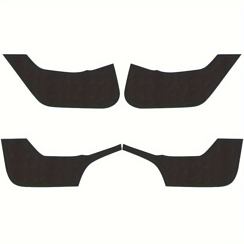 Car Door Protection Pad Pu Leather Anti-Kick Pad for Tesla Model 3 Y