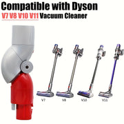 Telescopic Adapter for Vacuum Cleaners with Swivel Head Compatible with V7 V8 V10 V11 V15