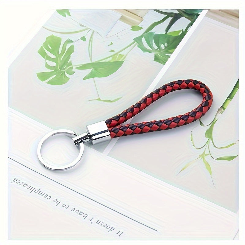 Alloy Keychain with Phone Number Tag Durable Non-Braided Universal Use