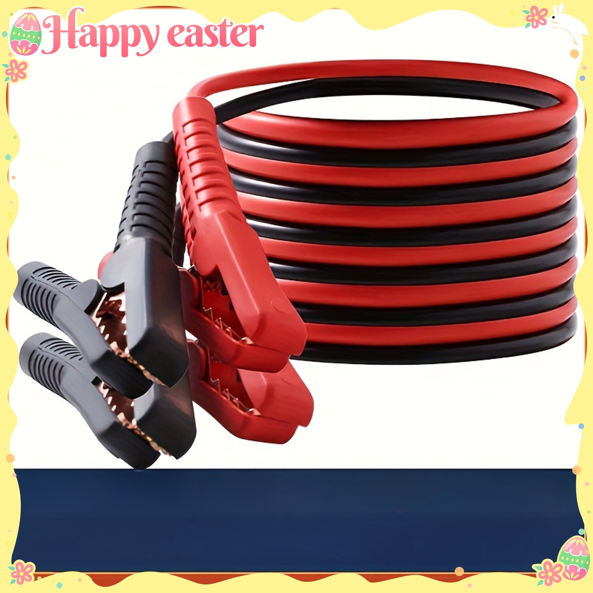 Car Emergency Power Start Cable 4M Copper Booster Jumper Battery Wire Kit