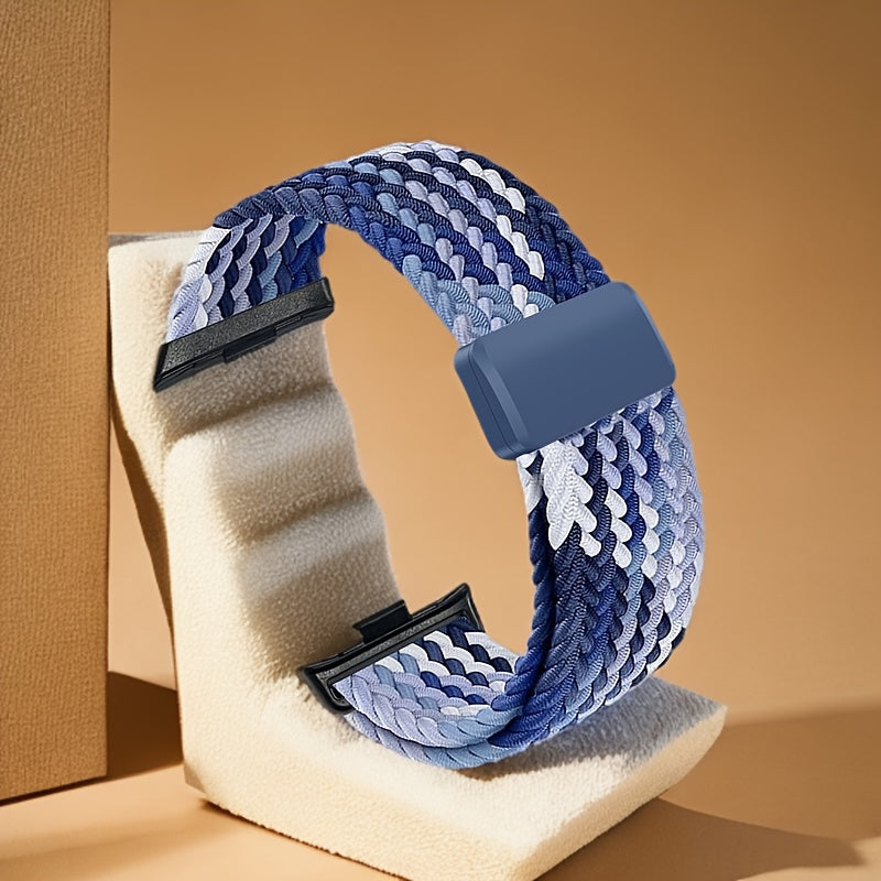 Polyamide Woven Loop Smartwatch Band with Magnetic Buckle for Xiaomi Redmi Watch 4 5 8 Pro 9 Pro