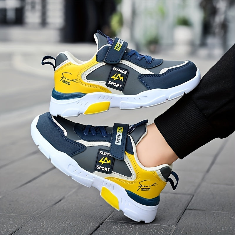 Boy's Waterproof Non-Slip Casual Sneakers for Outdoor Activities