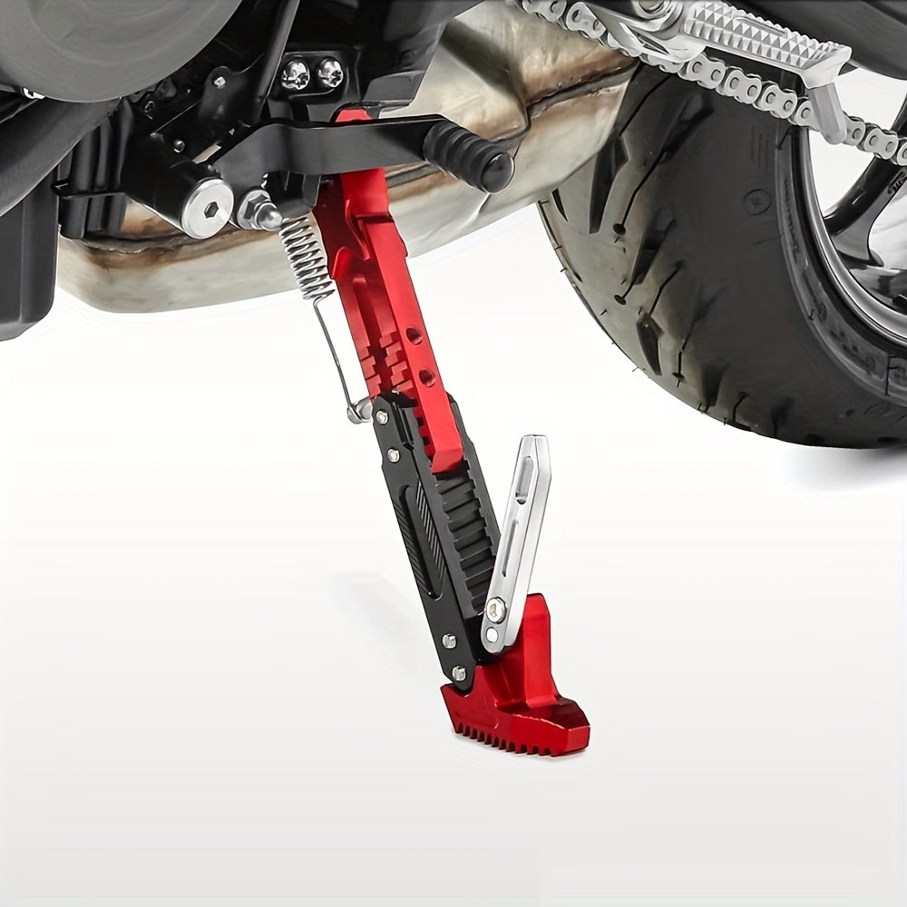 Регулируемый алюминиевый боковой подножка для мотоциклов-скутеров до 150 кг