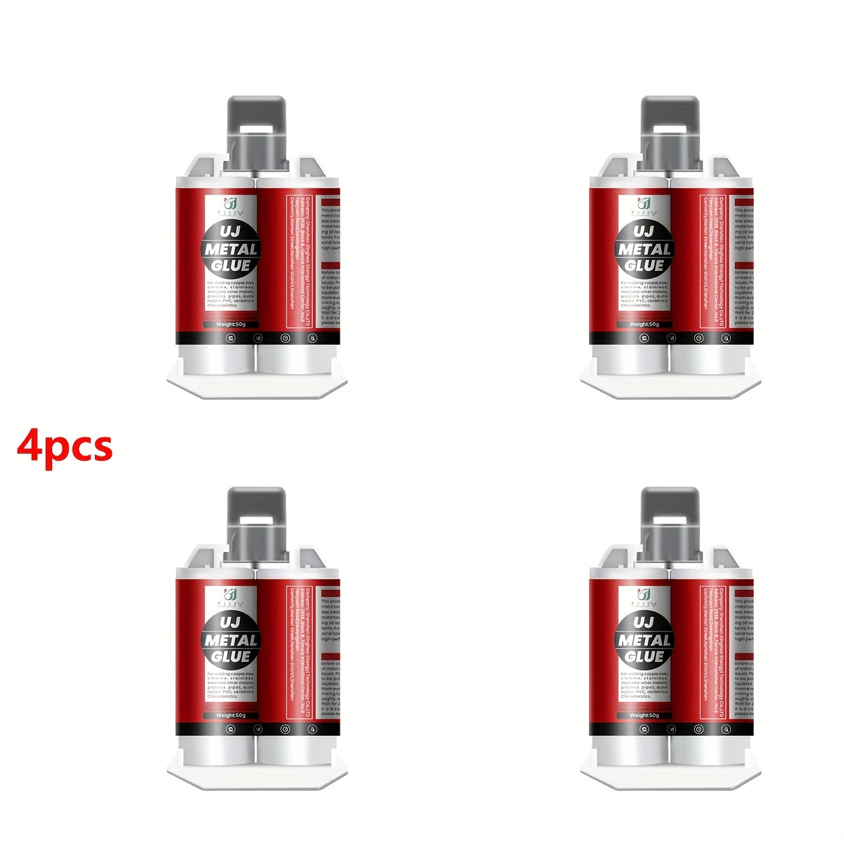 Red Metal Adhesive Gel Waterproof for Automotive Repairs Welding and Bonding