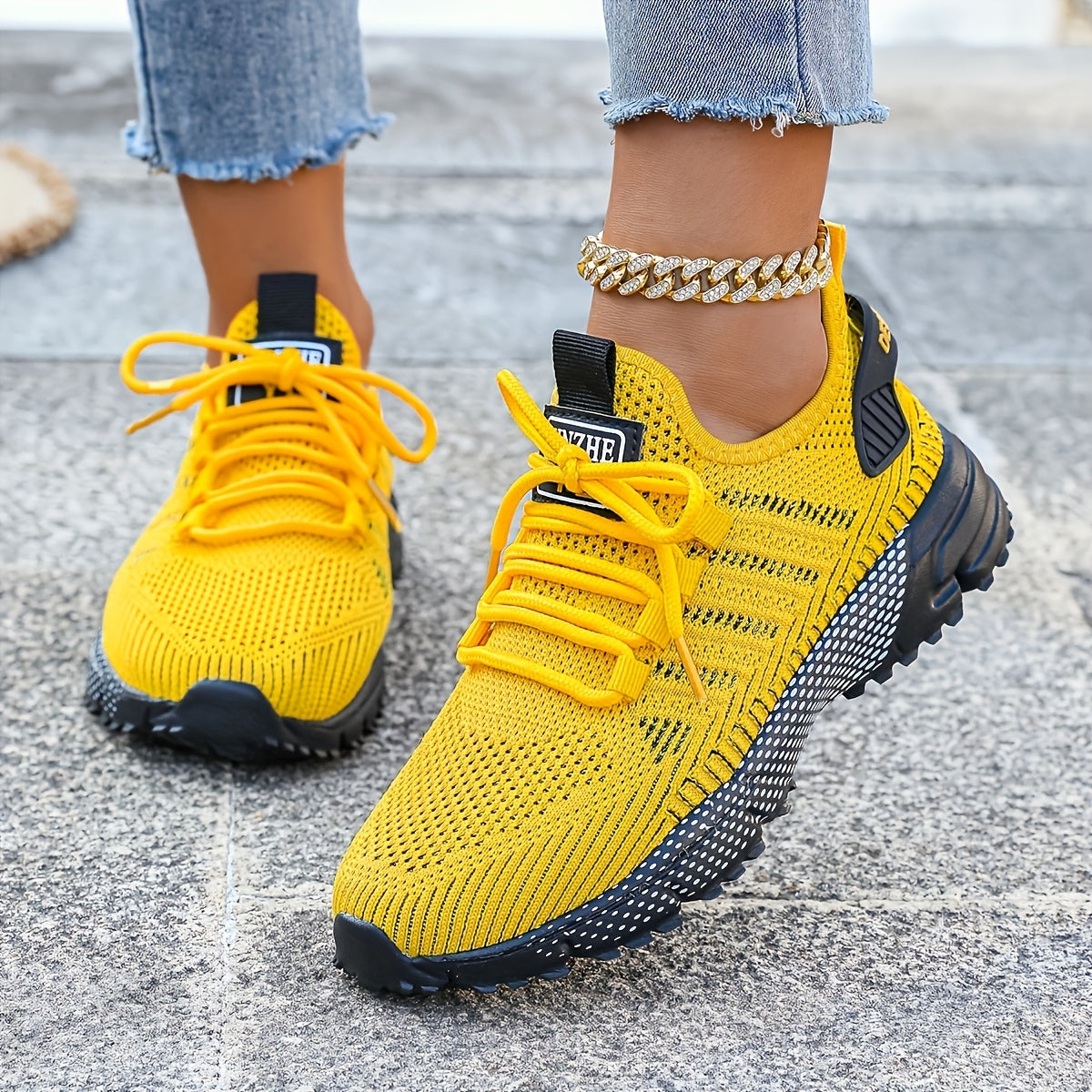Ayollar uchun kundalik qora slip-on sport poyafzallari nafas oladigan yozgi sport poyafzallari