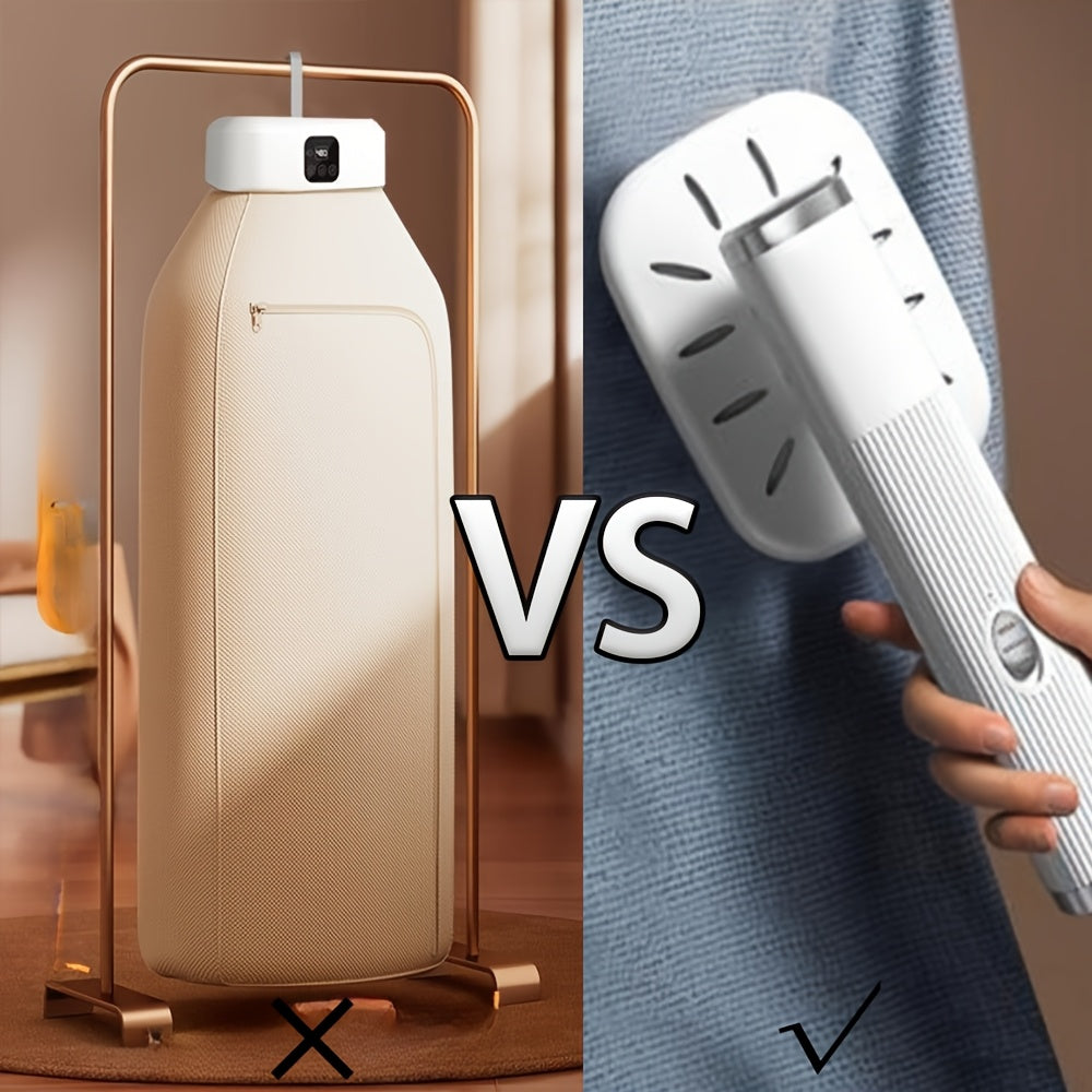 Portable Mini Travel Iron - USB Powered Handheld Clothes Iron for Home Office