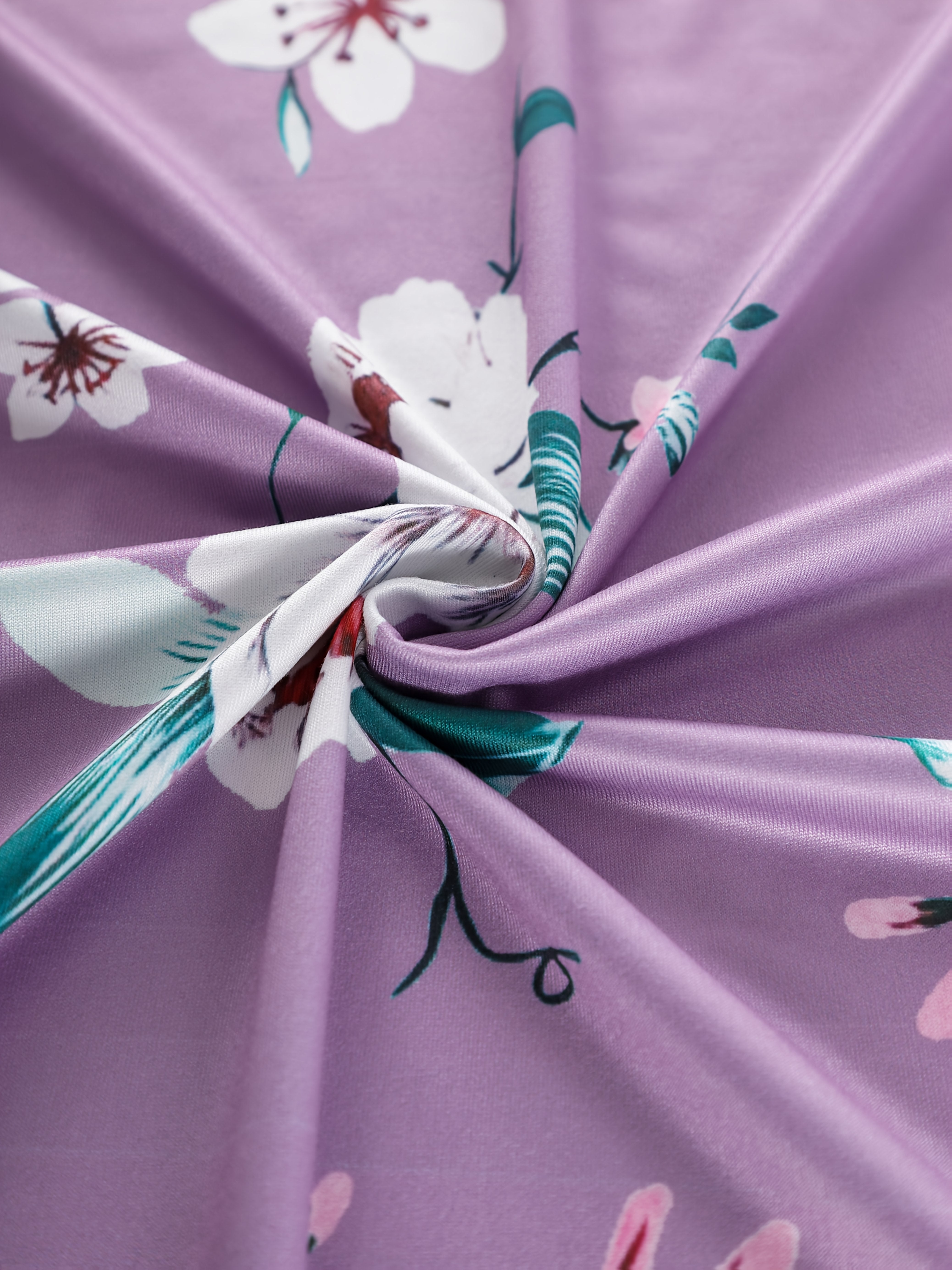 Women's Large Floral Sleep Dress 3 Pack Short Sleeve Lounge Nightwear