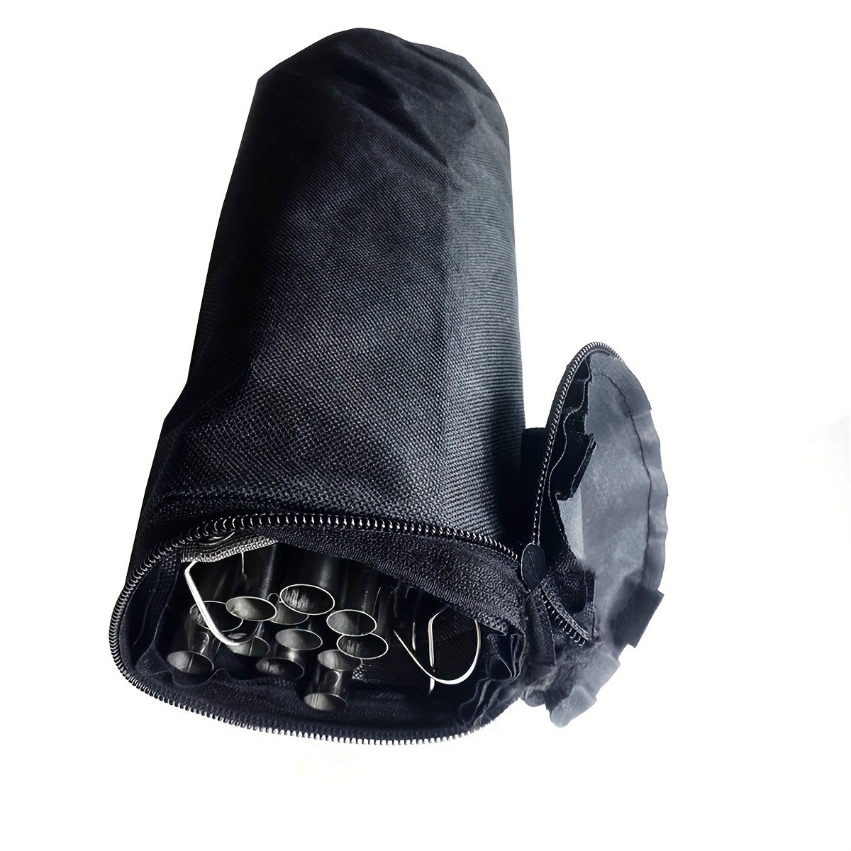 Portable Stainless Steel Campfire Grill with Collapsible Fire Stand and Log Carrier