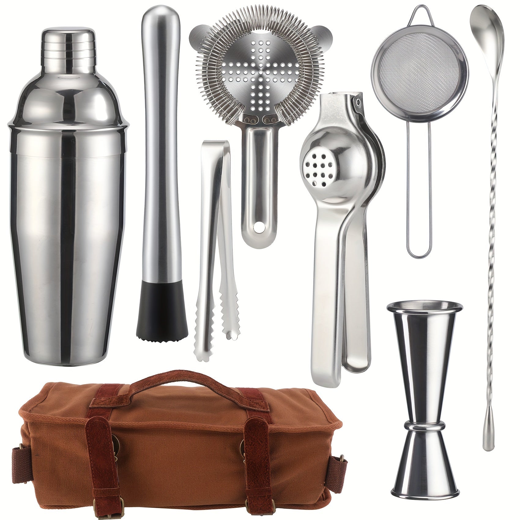 Однорукая сумка-бармен из холста для профессионального использования, портативный кейс для переноски на открытых мероприятиях