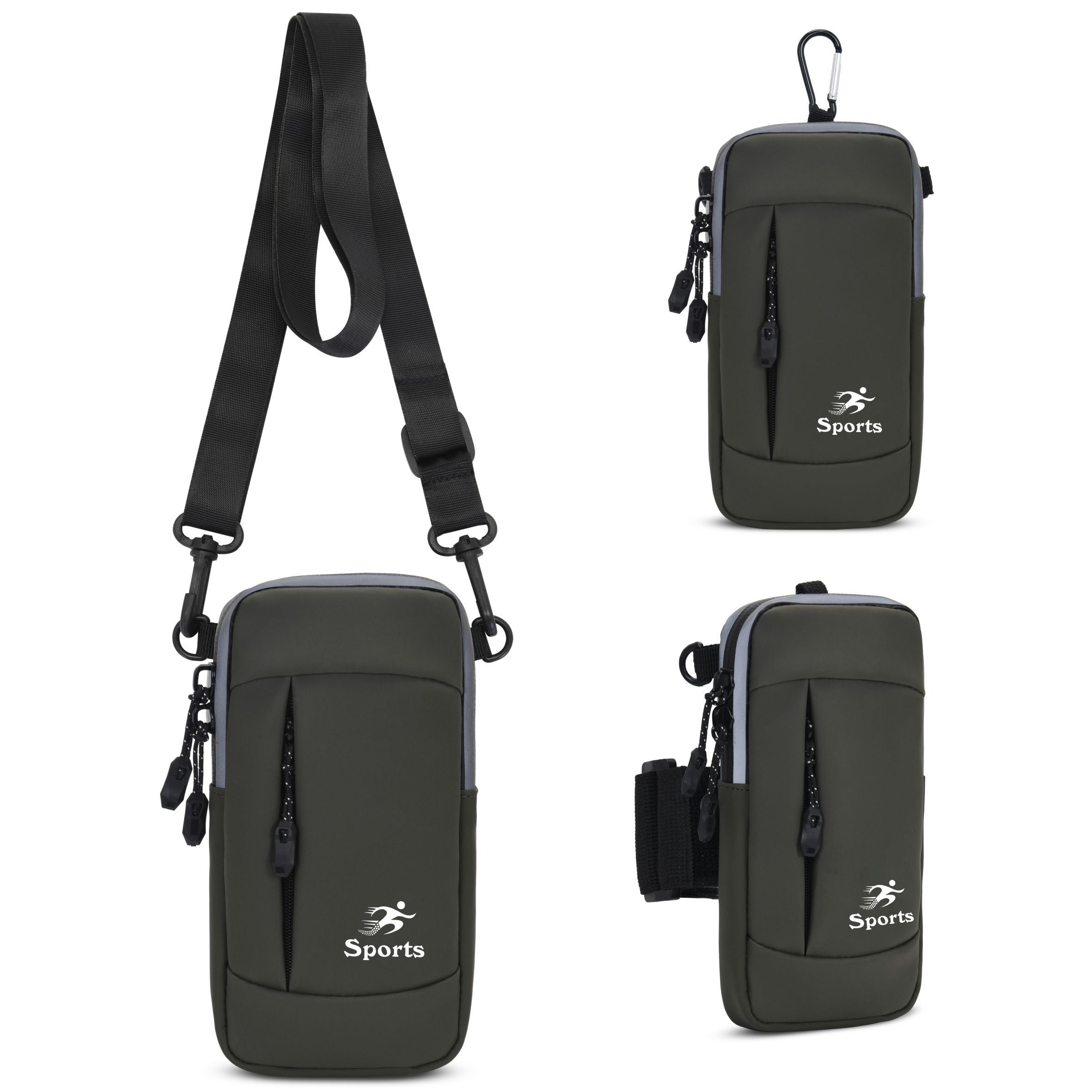 Мобильная сумка на руку для бега, сумка безопасности для джоггинга и мини-сумка через плечо для телефонов до 7 дюймов.