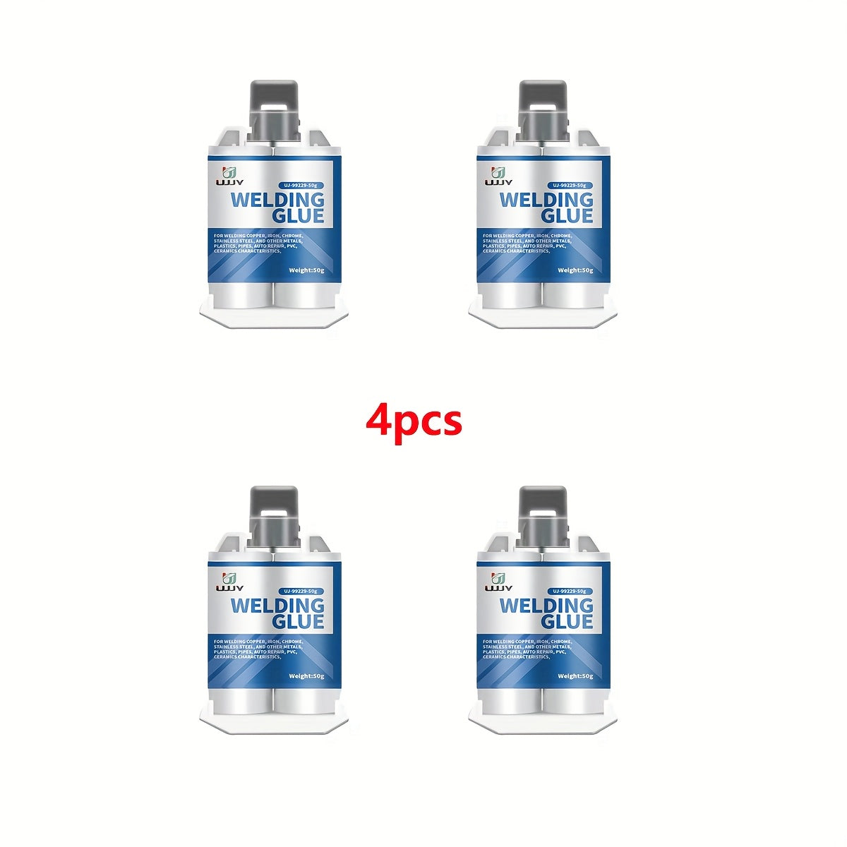 Waterproof Oil-Resistant High-Temperature Welding Glue for Metal Glass Plastic Wood 80g 30g Tubes