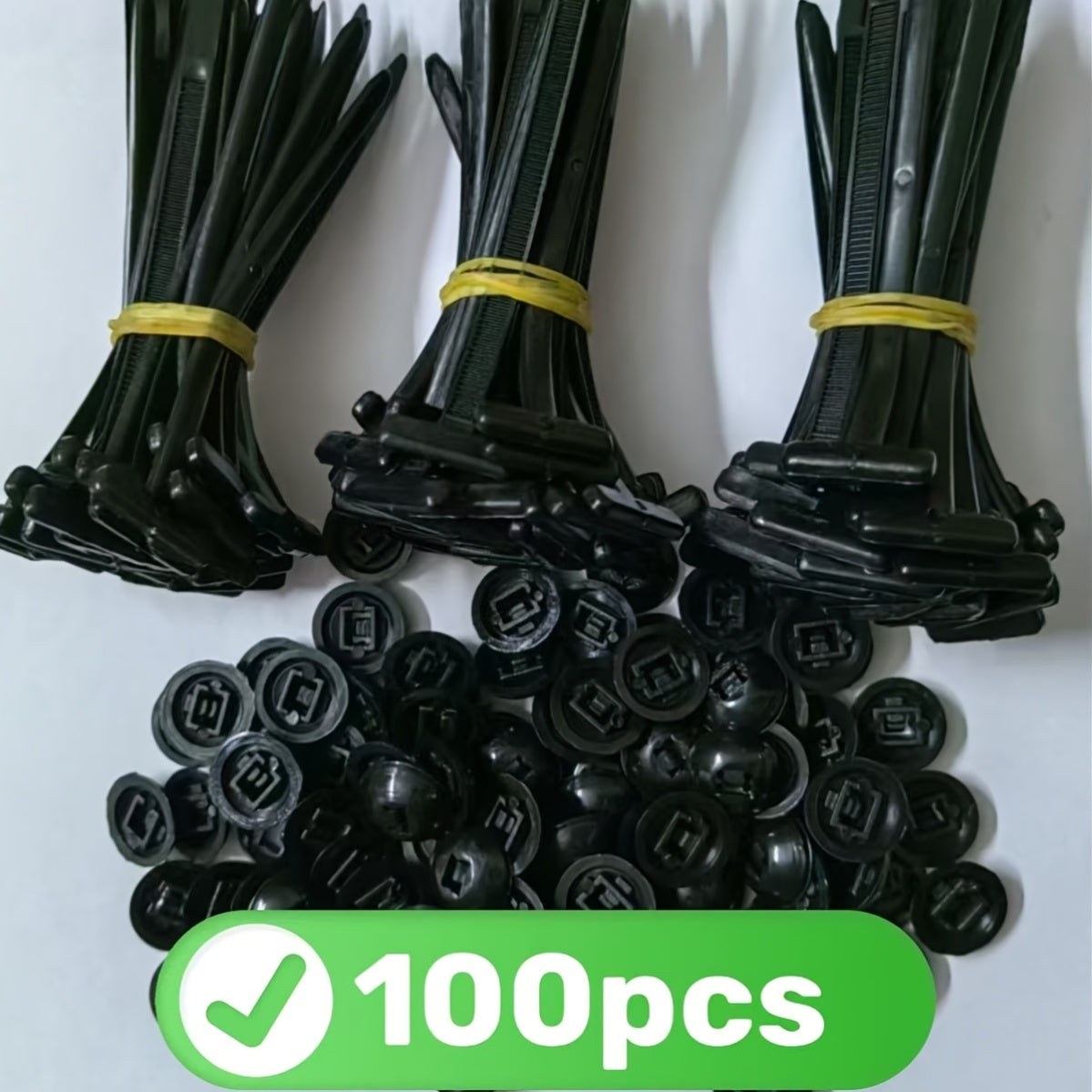 Universal Security Buckle for Motorcycle and Car Bumper, Durable Steel