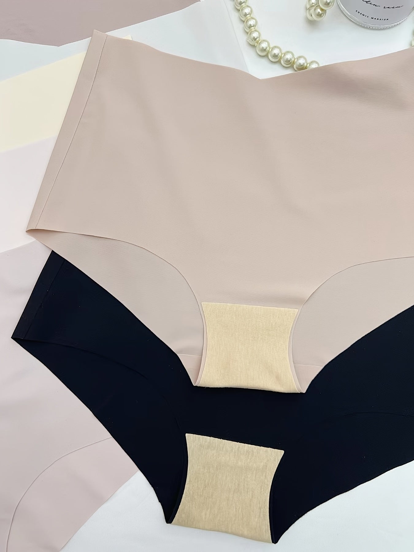 Women's High Waist Seamless Briefs Pack of 7 Comfortable Skin-Friendly Multi-Color