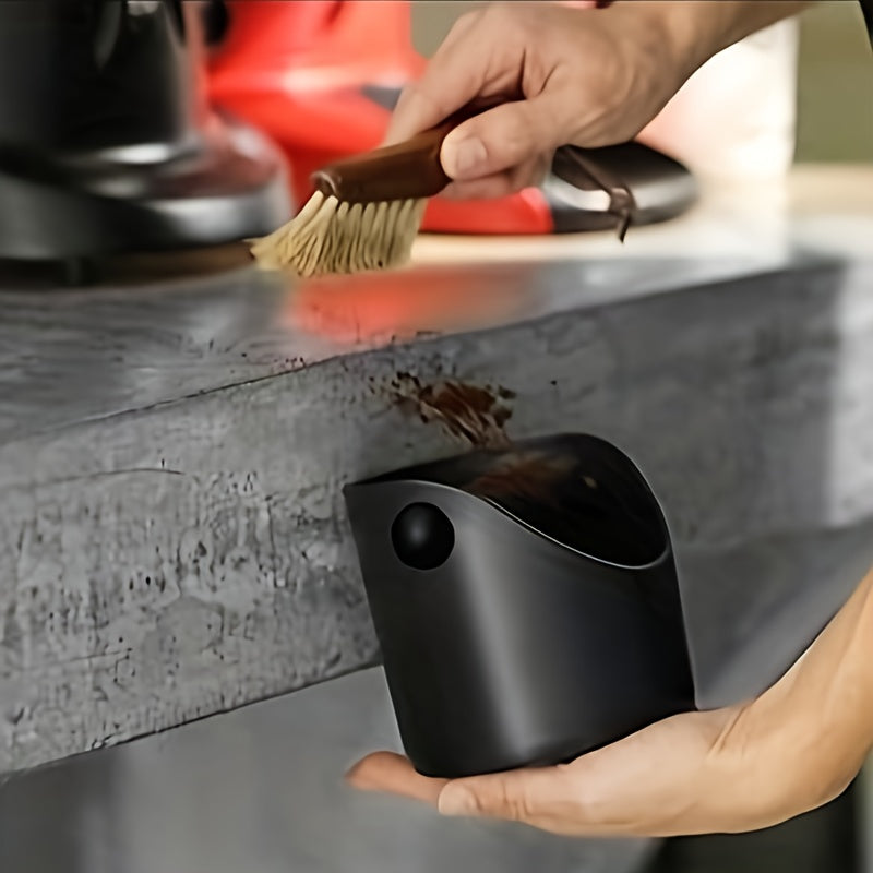 Coffee Knock Box Stainless Steel Straight Shape Waste Bin with Removable Bar