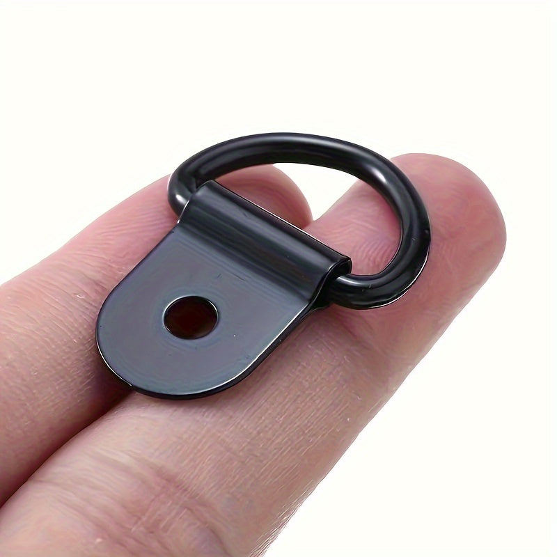 4/10 dona zanglamaydigan po'latdan D-shakl tortib olish uchun qulfni mahkamlash uchun ankalar, yuk halqalar, avtoulovlar uchun