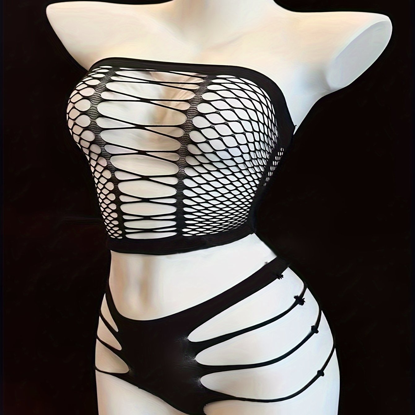 Sleeveless Set for Women Casual Summer Clothing in Cotton Blue Small