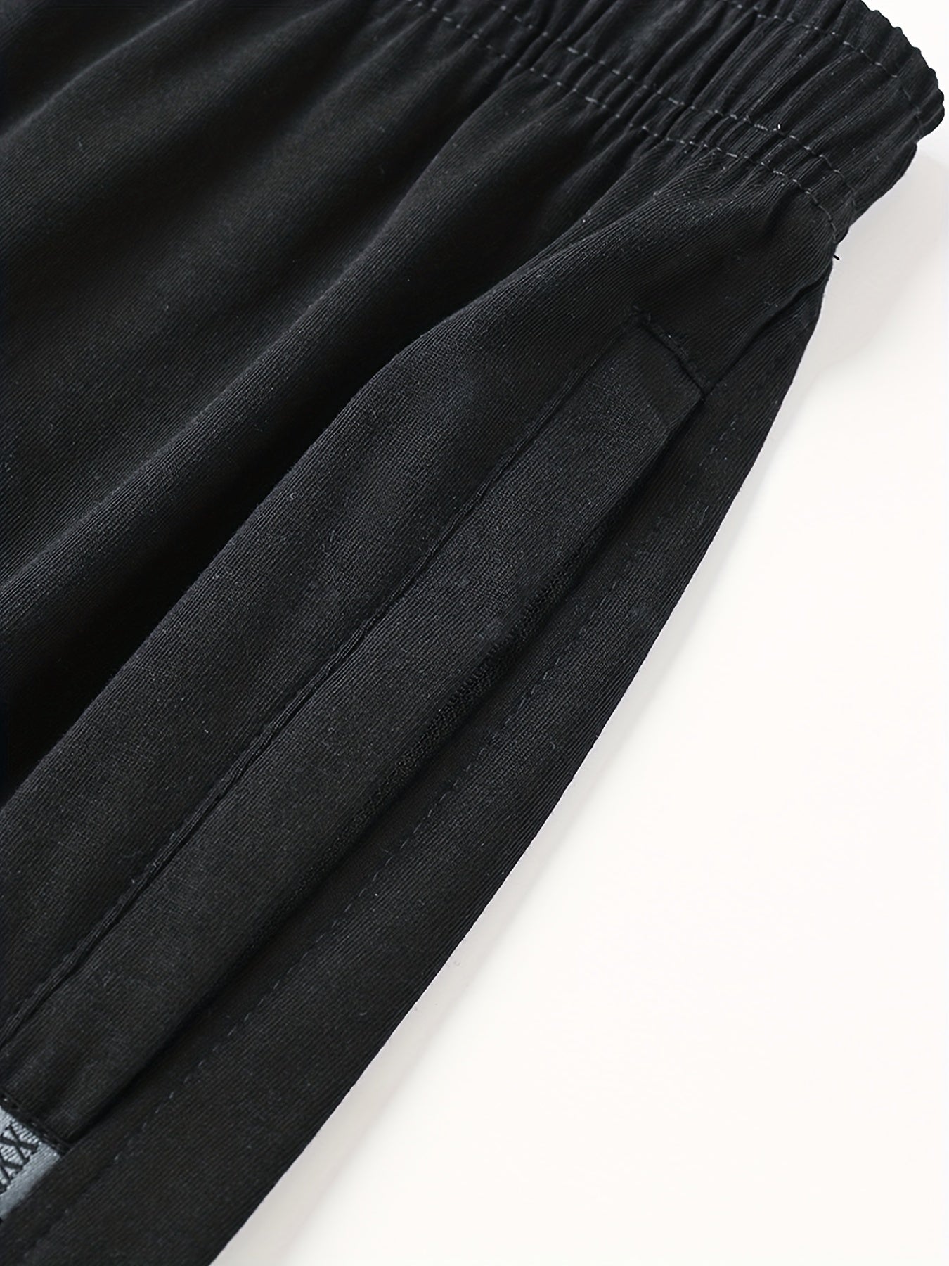 Мужские шорты большого размера из хлопкового микса с напечатанными буквами для летних спортивных мероприятий