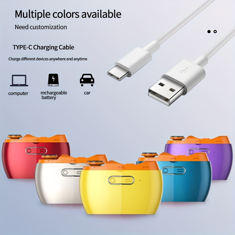 Electric Nail Trimmer for Nail Art Filing Polishing Shaping USB Rechargeable 500mAh