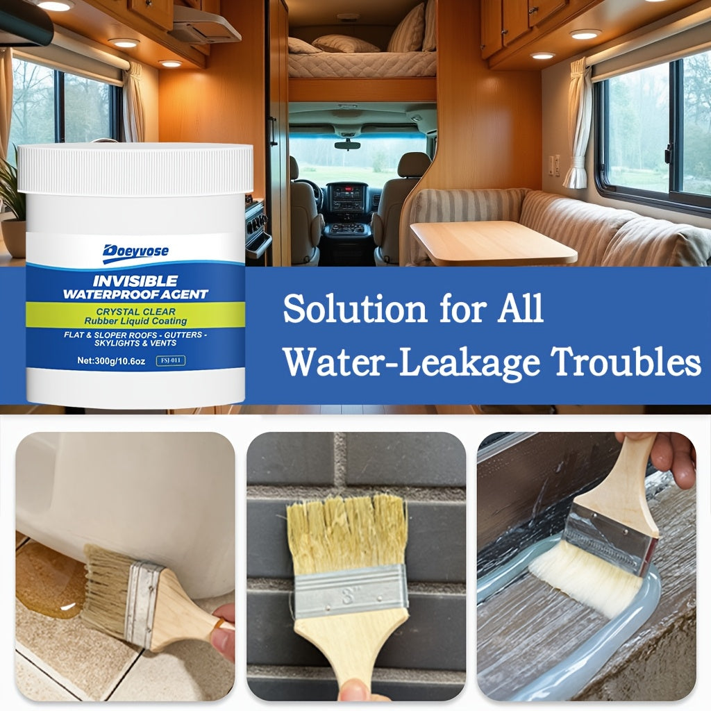 Universal RV Sealant for Roof, Bathroom, Kitchen Waterproof Repair