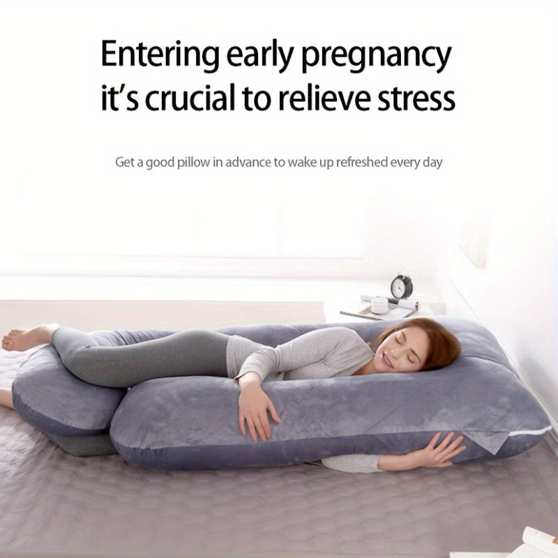 Ko'p funksiyali homiladorlik yostiqchasi, G-shakl dizayni bilan, salqin qulaylik uchun. Olib tashlanadigan va yuviladigan qopqoq, qorin va belni qo'llab-quvvatlash, yumshoq paxta tanasi. Yonma-yon yotish va kutayotgan onalar uchun ideal.