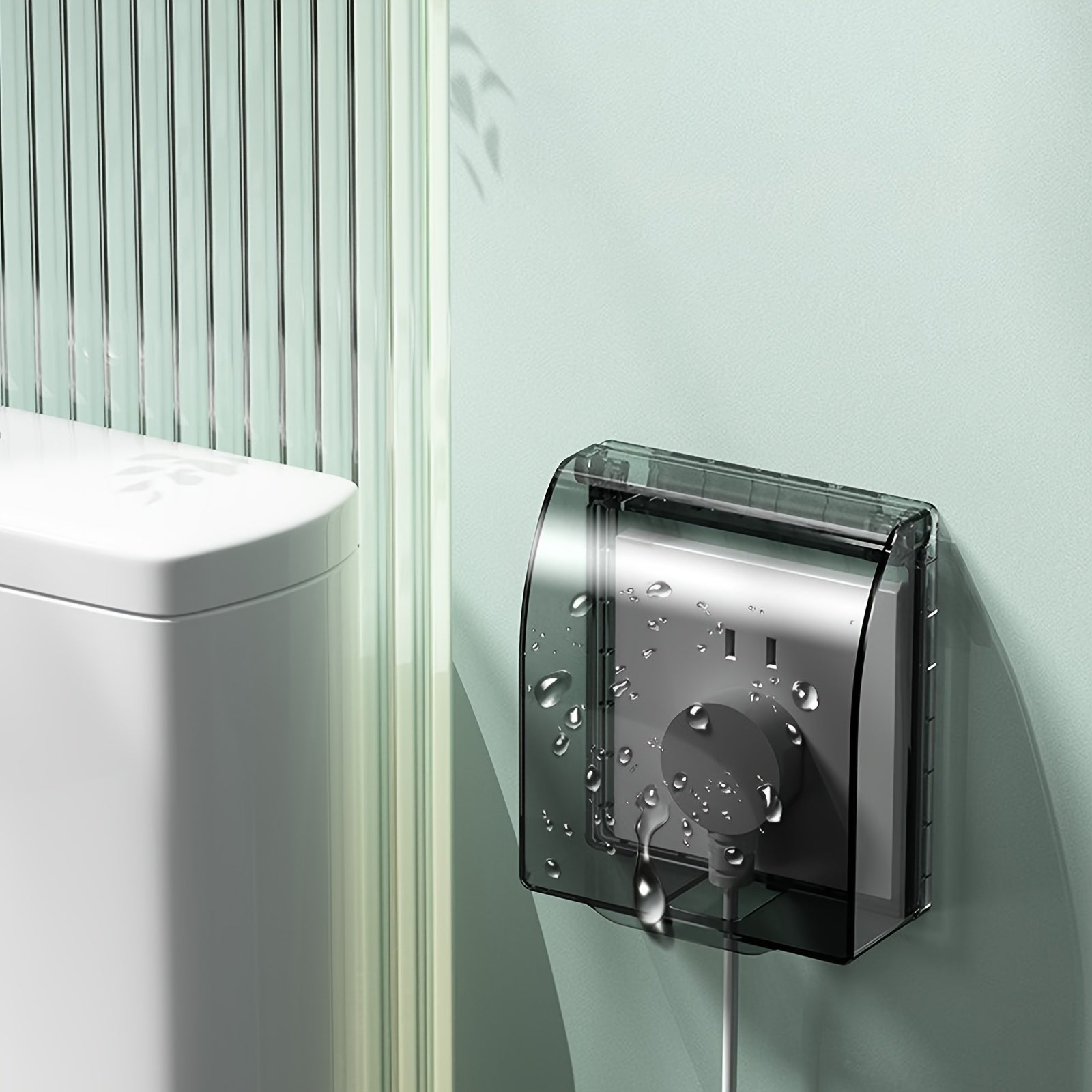 Suvga chidamli, urishsiz o'chirish qutisi