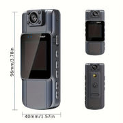 Mini Portable Action Camera with Infrared Night Vision Wide Angle Rechargeable Battery