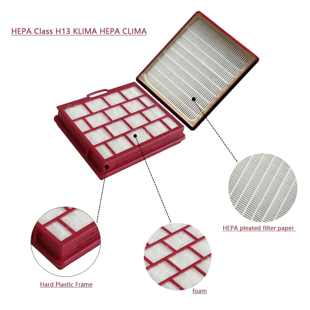 Bir Lux Clinical HEPA Class H13 Filtri, Electrolux Lux Changyutgichlariga mos keladigan qulay bitta qadoqda, yuqori samarali zarrachalar havo filtrlash tizimi bilan, ko'pik va plastik ramka komponentlari bilan ta'minlangan.