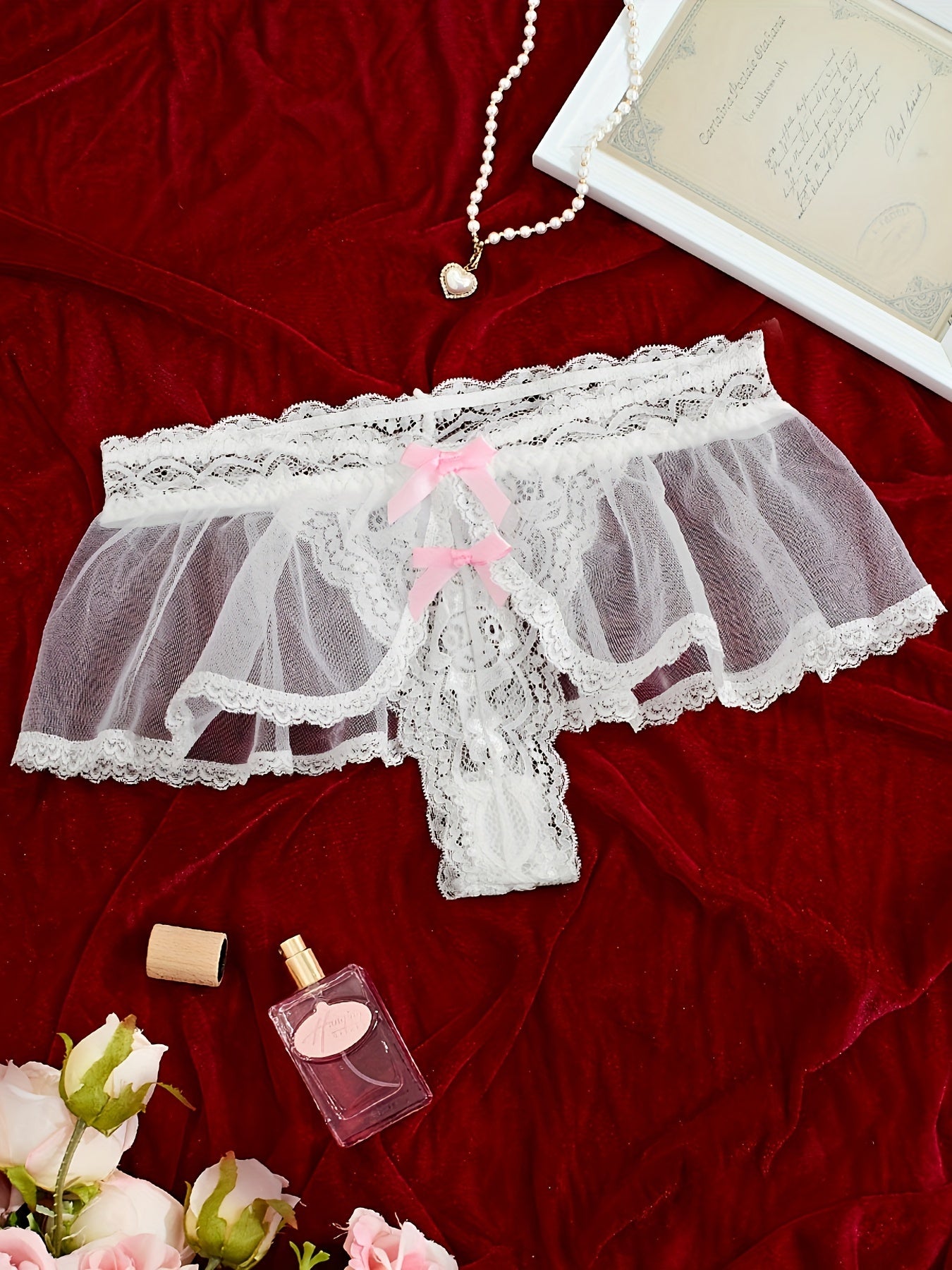 Women's Sexy Triangle Underwear Women's Panties Low Rise Breathable Cotton Comfortable Underwear