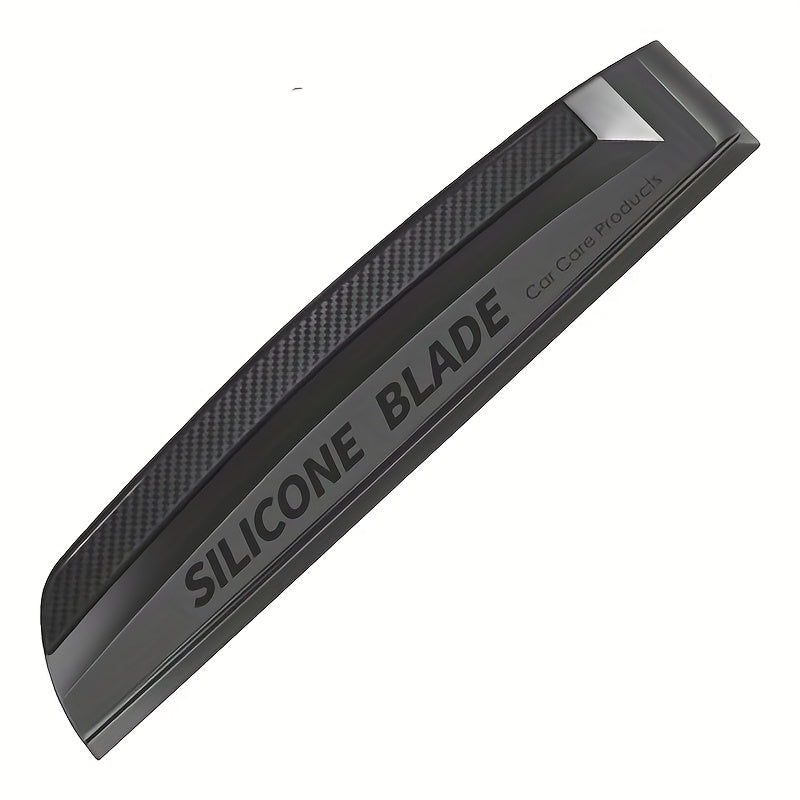 Soft Silicone Car Window Wiper Drying Blade Grid Scraper Tool