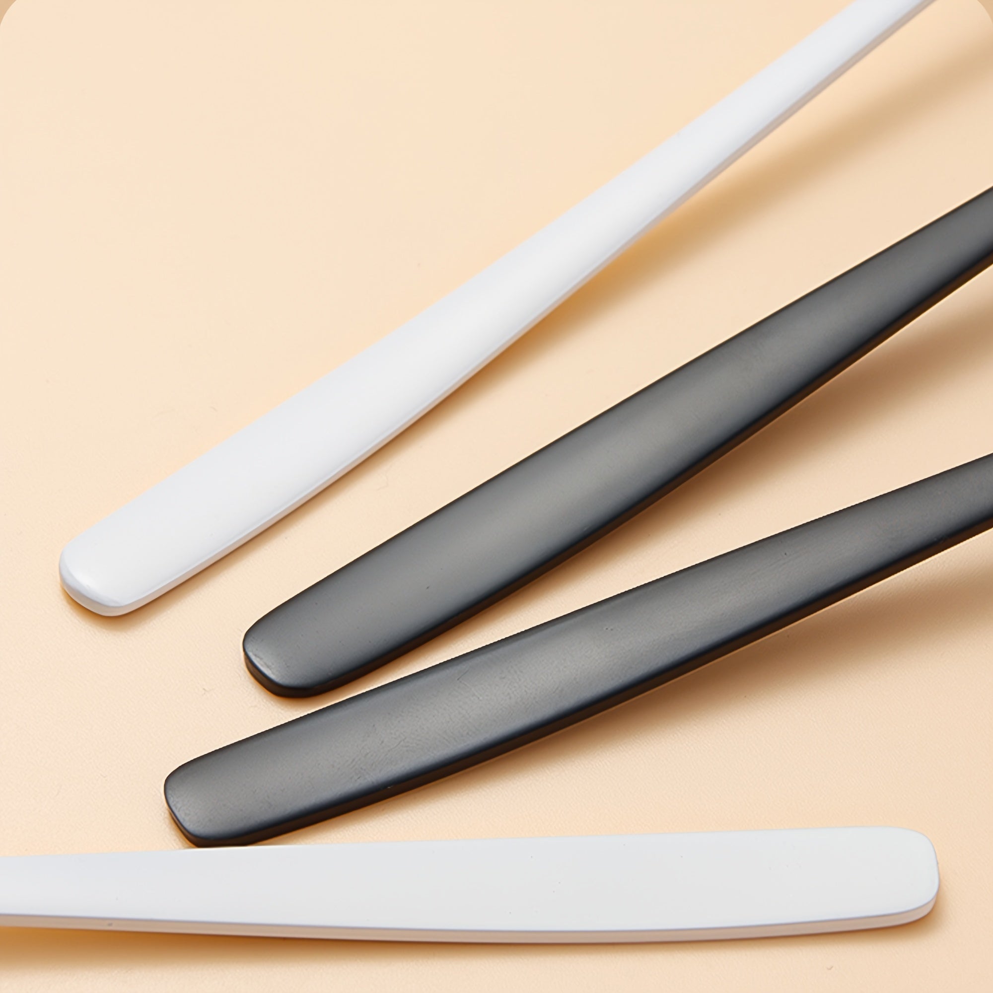 Set of 4 Stainless Steel Portable Cutlery with Reusable Box Fork Spoon Chopsticks for Camping Outdoor Dining