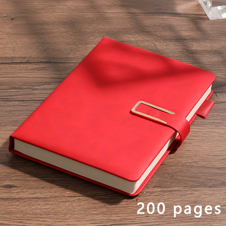 Vintage PU teri daftari, maxsus yumshoq qopqoq va belgi bilan - Biznes uchrashuvlari, universitet hayoti yoki sevgi daftari uchun ideal